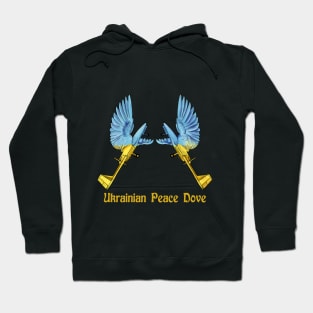 Doves of Peace Ukrainian Bird Bayraktar TB2 Hoodie